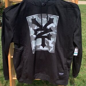 Zoo York Black and Gray Hoodie